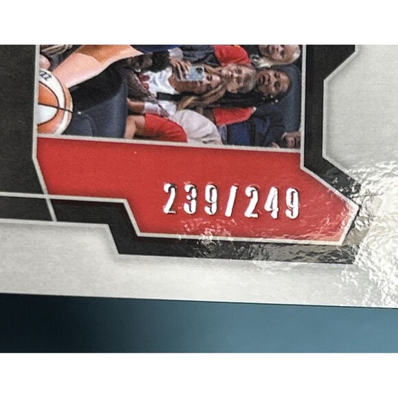 Katie Lou Samuelson Fever, 2024 Panini Prizm Monopoly #35 Copper Prizm Ser/249 - Picture 3 of 3